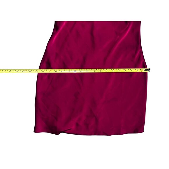 Urban Outfitters Red Satin Spaghetti Strap Cocktail Dress Sz Small Red Womens mi - Picture 11 of 13